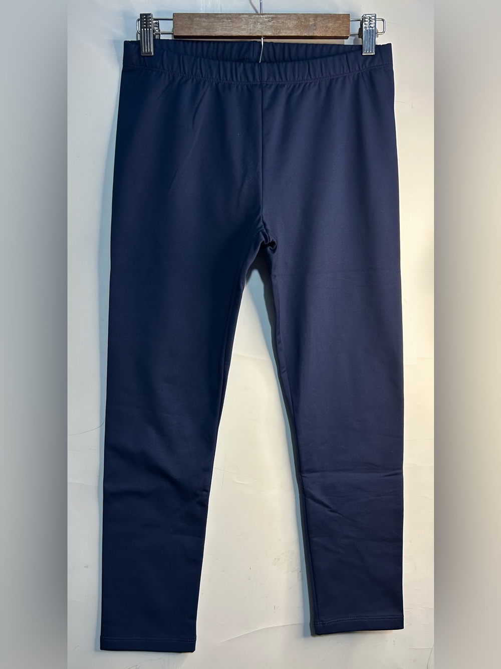 Athletic Works Navy Cozy Leggings Large (10-12)- NWOT